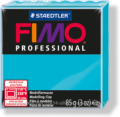 Пластика - полимерная глина FIMO Professional 85г бирюзовый (8004-32) - фото 1 - id-p58266088