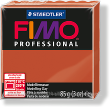 Пластика - полимерная глина FIMO Professional 85г терракота (8004-74)