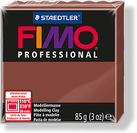 Пластика - полимерная глина FIMO Professional 85г шоколад (8004-77)