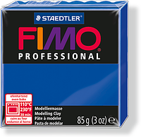 Пластика - полимерная глина FIMO Professional 85г ультрамарин (8004-33)