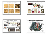 Плакаты ПРОФТЕХ "Термическая обработка металла" (14 пл, винил, 70х100)