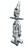 1052-65-0 клапан (вентиль) сальниковый запорный под приварку с маховиком и шарнирной муфтой