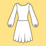Рейтинговое платье, арт. 71-1046, фото 9
