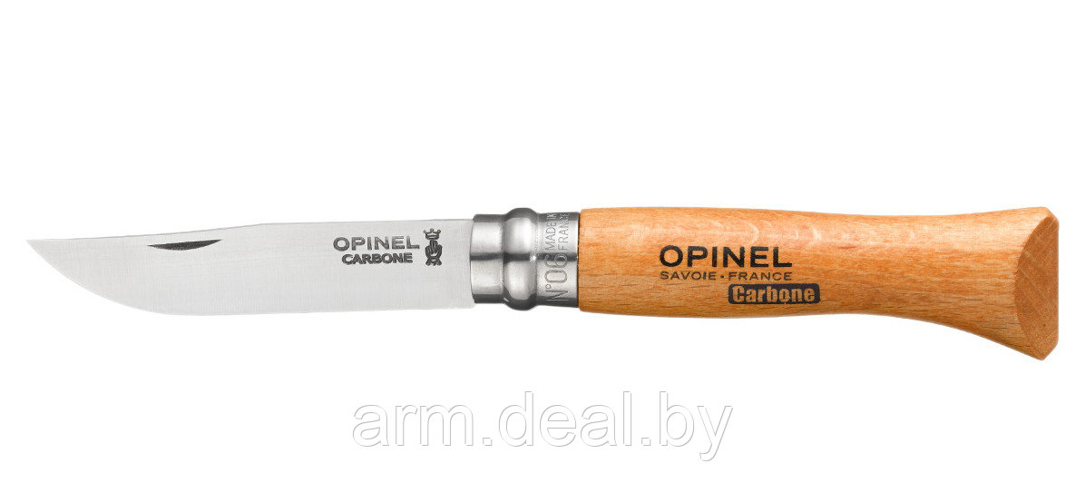 Нож складной Opinel 6VRN (бук/углеродистая сталь)