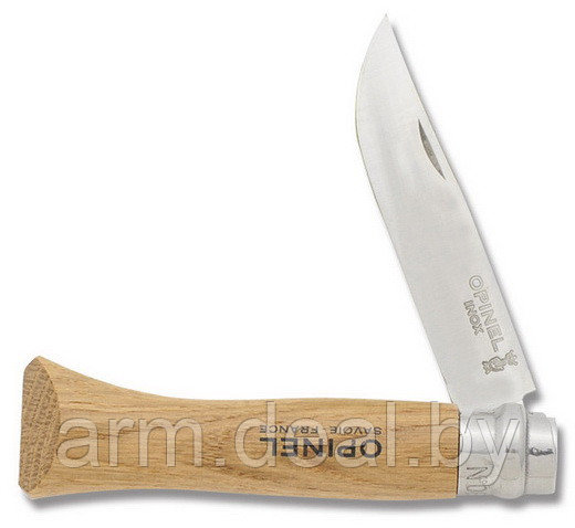 Нож складной Opinel 6VRI (бук/нержавеющая сталь) - фото 2 - id-p58280432
