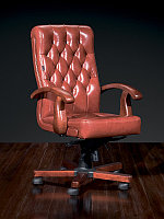 Кресло руководителя Боттичелли DB13M  JS-17(хром)