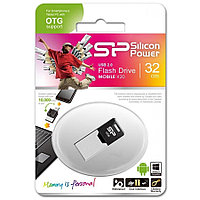 USB флэш-накопитель 32Gb Silicon Power Mobile X20 USB+MicroUSB (OTG)