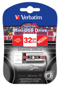 USB флэш-накопитель 32Gb Verbatim Cassete Edition - фото 1 - id-p58326940