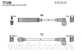 Высоковольтные провода TESLA VW Golf/Jetta/Passat 0.9-1.3 >91 без метал. наконеч.