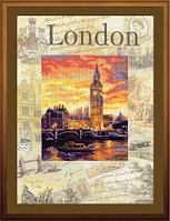 Набор для вышивания крестом «Город мира. Лондон».