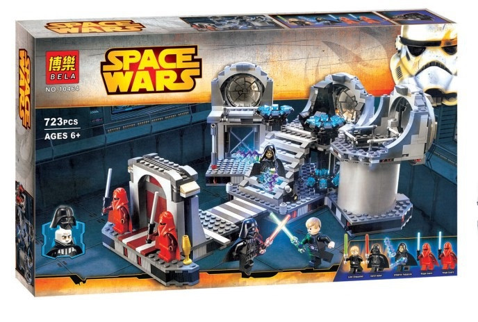Конструктор Bela 10464 аналог LEGO Star Wars 75093 "Звезда Смерти: Последняя битва" 723 детали 