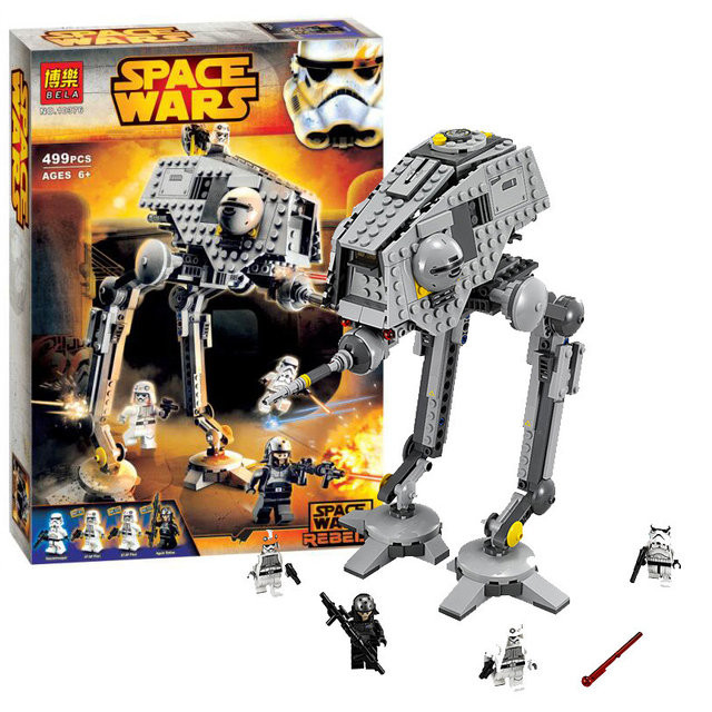 Конструктор Bela 10376 "Вездеходная оборонительная платформа AT-DP" (аналог LEGO Star Wars 75083) 499 деталей