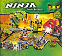 Конструктор Нинзяго NINJAGO Змеиная арена 409 дет.,Bela 9758 аналог лего 9456, фото 3