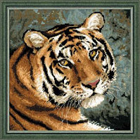 Набор для вышивания крестом «Амурский тигр».