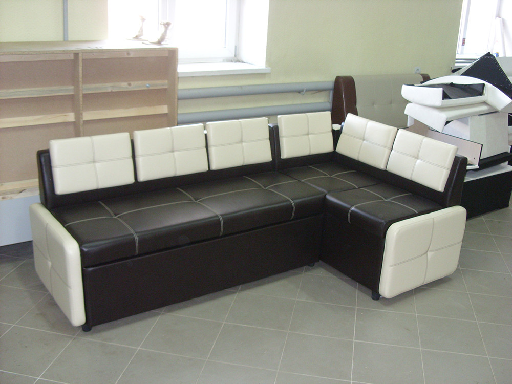 Кухонный угловой диван Визит-2 со спальным местом - фото 4 - id-p58367002