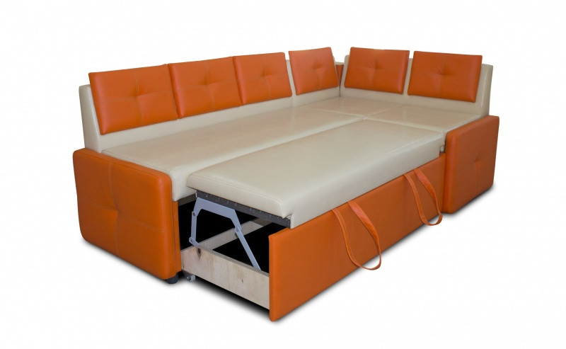 Кухонный угловой диван Визит-2 со спальным местом - фото 3 - id-p58367002