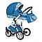 Детская коляска 2 в 1 Marimex GIOVANNI 06 темн. синий, фото 2