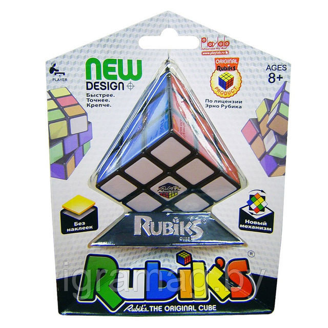 Кубик Рубика 3х3 Rubik's (Новый механизм)