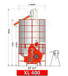 Мобильная зерносушилка Fratelli Pedrotti XL400, фото 2