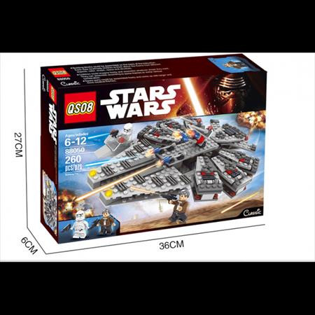 Конструктор QS08 88050 Star Wars "Сокол Тысячелетия" (аналог LEGO Star Wars) 260 деталей - фото 2 - id-p58406952