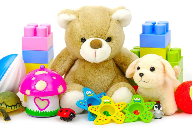 Игрушки (конструкторы, игровые наборы, палатки, коляски, куклы ...