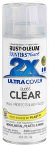 Лак прозрачный защитный Ultra Cover 2x Clear Spray глянцевый - фото 1 - id-p58432990