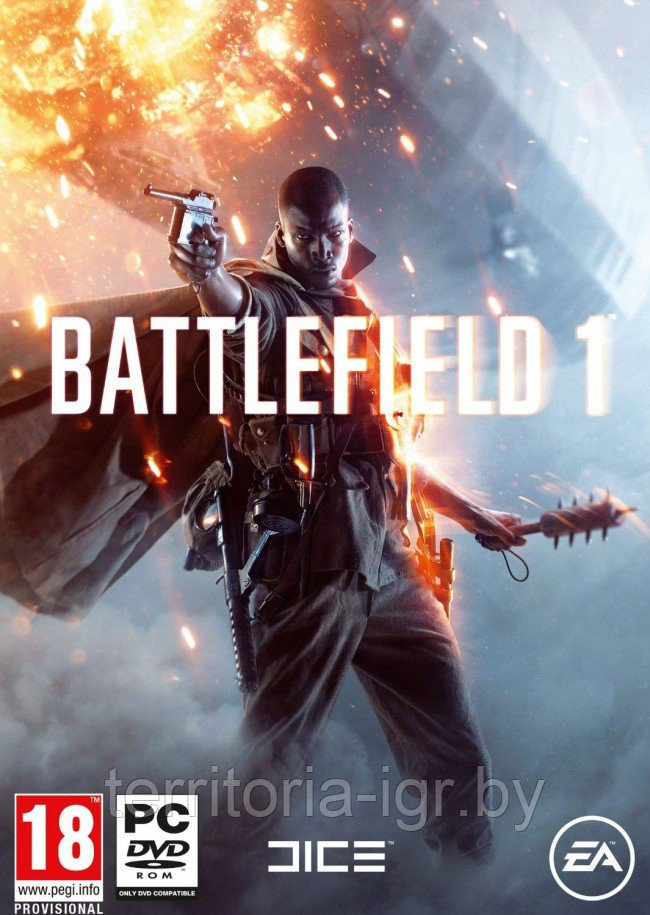 Battlefield 1 DVD-2 (копия лицензии) PC - фото 1 - id-p58433738