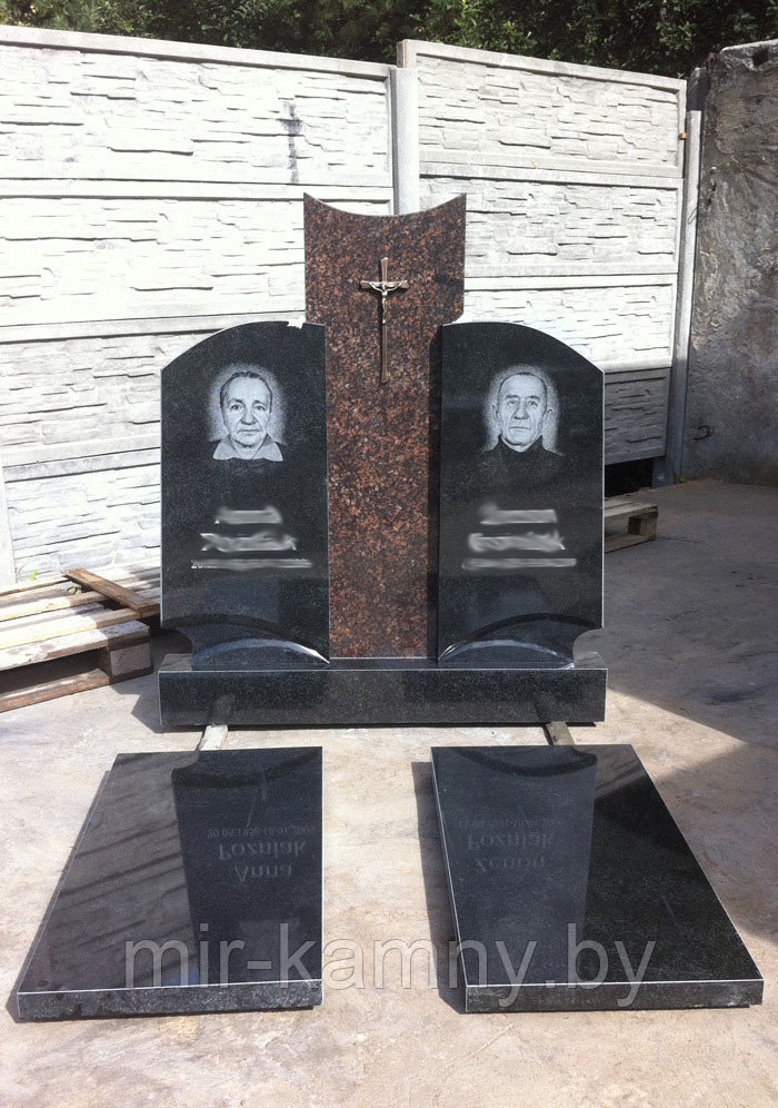 Памятники для двойного захоронения