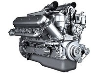 Дизельный двигатель 1Д12В-300КС2-301 300лс. 1500об/мин