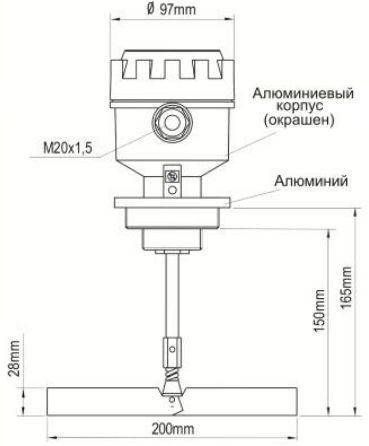 Датчик уровня для сыпучих веществ INNOLevel IL-LBS-N