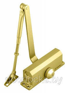 Доводчик дверной Baufix 605 GP до 85 кг (золото) РАСПРОДАЖА