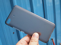 Чехол-накладка для Xiaomi Mi 5s (силикон) темно-серый