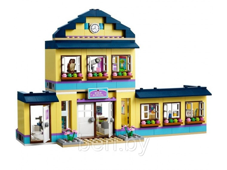 Конструктор Bela Friends "Школа Хартлейк Сити" 489 деталей арт. 10166 (аналог LEGO 41005) - фото 3 - id-p58471029