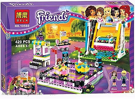 Конструктор Bela Friends "Парк развлечений: аттакцион Автодром " 429 деталей арт 10560 (аналог LEGO  41133)