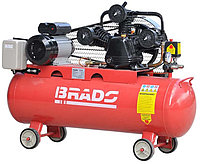 Воздушный компрессор BRADO IBL3100А (до 600 л/мин, 8 атм, 100 л, 230 В, 3.0 кВт), фото 1
