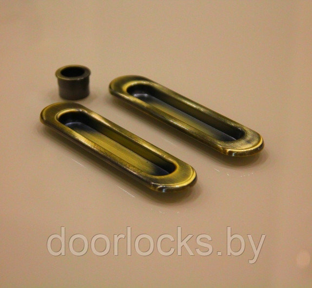 Ручки для раздвижных дверей SH01 АВ (Бронза) - фото 1 - id-p58492999