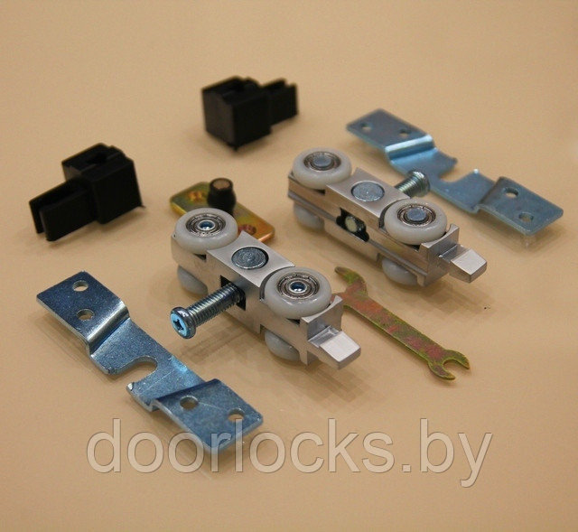 Раздвижной механизм для двойной межкомнатной двери Lock Style. (3 метра) - фото 1 - id-p58493024