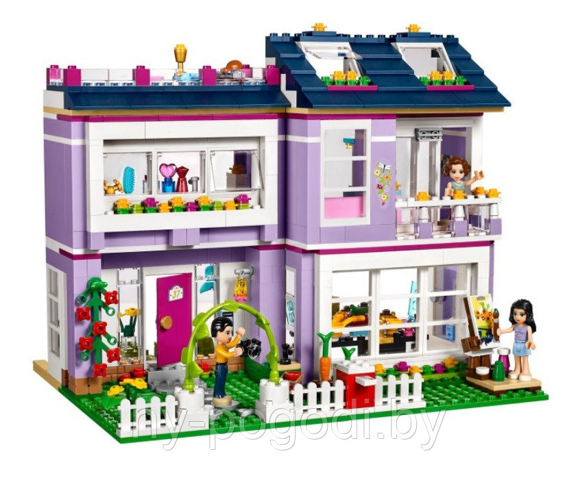 Конструктор 10541 Bela Friends Дом Эммы 731 дет. аналог Лего (LEGO) Friends 41095 - фото 2 - id-p58501500