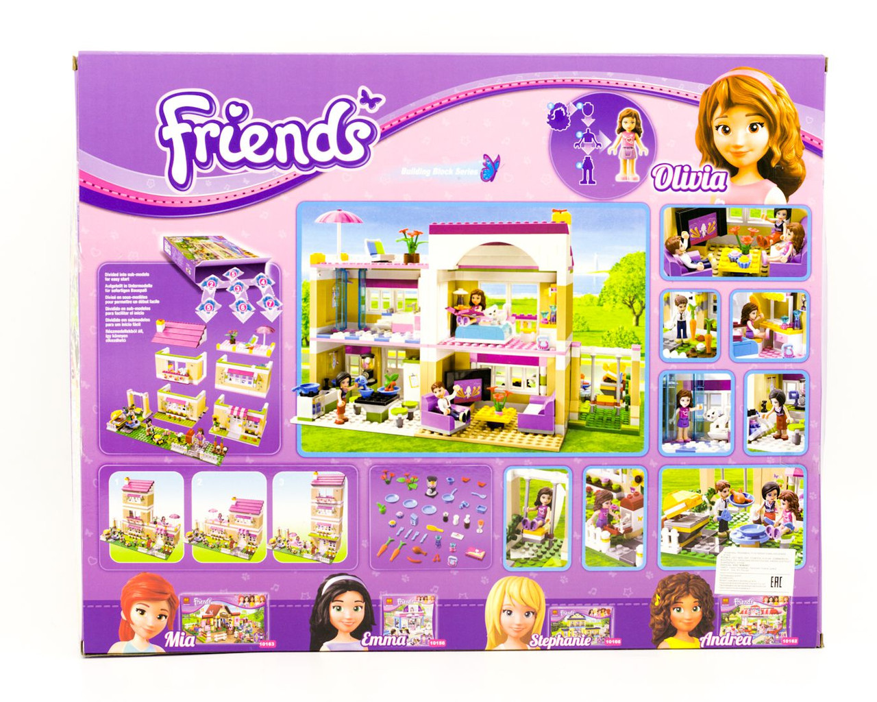 Конструктор 10164 Bela Friends Дом Оливии, 695 дет., аналог Лего (LEGO) Friends 3315 - фото 2 - id-p58517425