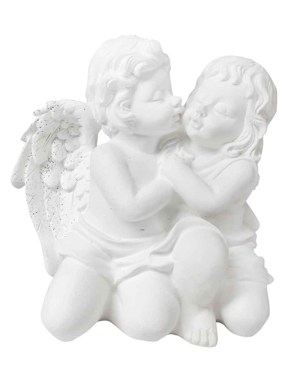 Фигурка Ангелы пара целуется