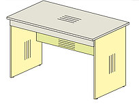 Стол с пеналом 76S007 1180*670*750 мм