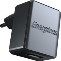 Сетевое зарядное устройство Energizer 1A, USB, чёрный
