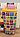 Комод пластиковый детский "Алфавит" elf-301, 4-х секционный с декором, желтый, фото 3