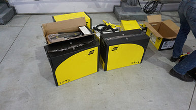 Поставка и запуск сварочных инверторов ESAB CADDY TIG 2200i AC/DC в полном комплекте