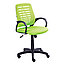 Кресло РОНАЛЬД GTP хром для работы на компьютере в офисе и дома, стул RONALD GTP CH ткань сетка T-, фото 2