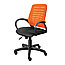 Кресло РОНАЛЬД GTP хром для работы на компьютере в офисе и дома, стул RONALD GTP CH ткань сетка T-, фото 3