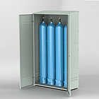 Шкаф для хранения баллонов с углекислотой и кислородом, фото 2