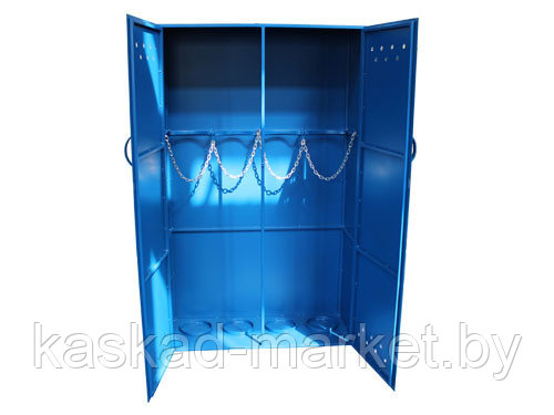 Шкаф для хранения баллонов с углекислотой и кислородом - фото 5 - id-p58470143