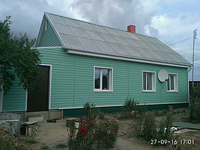 Обшивка сайдингом дома в Гомельской области