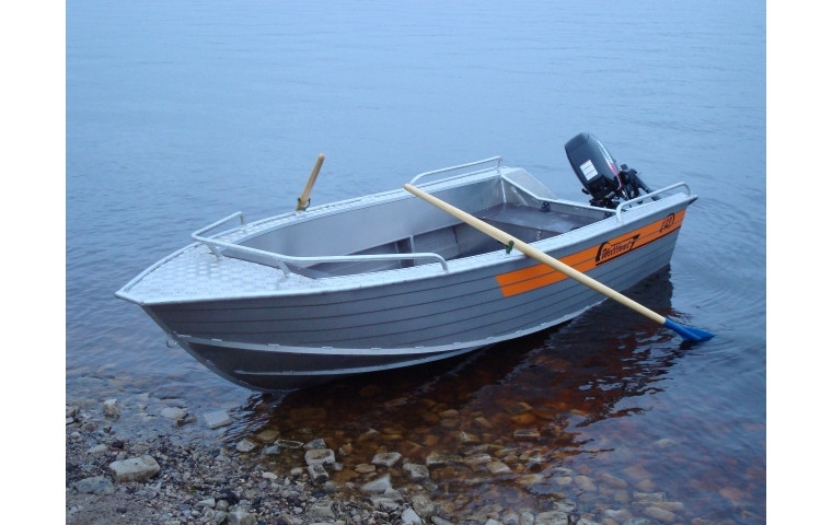 Алюминиевая лодка Wellboat-42 - фото 1 - id-p58587435